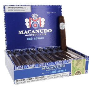 MACANUDO CRU ROYALE REFRESH ROBUSTO (5X50) BOX OF 20