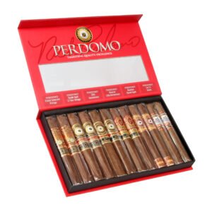 PERDOMO CONNOISSUER COLLECTION SUN GROWN BOX OF 12
