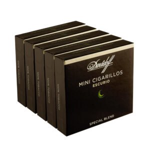 DAVIDOFF MINI C’LLO ESCURIO 25CT (5 TINS OF 5)