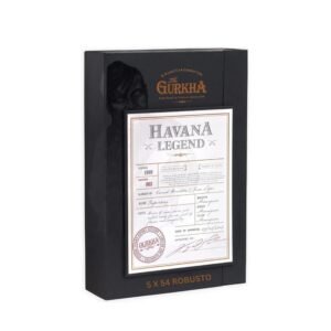 GURKHA HAVANA LEGEND 1959 ROBUSTO (5X54) BOX OF 20