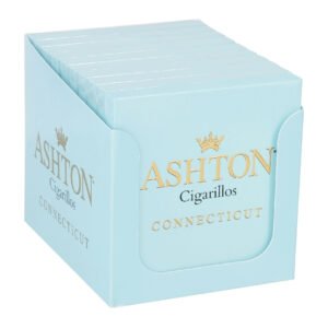 ASHTON CIGARILLOS CONNECTICUT UNIT OF 100 (10 TINS OF 10)