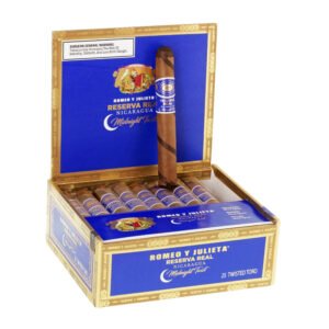ROMEO Y JULIETA RESERVA REAL NICA MIDNIGHT TWIST TWISTED TORO BOX OF 25