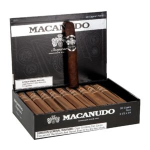 MACANUDO INSPIRADO BLACK TORO (5.5 X 54) BOX OF 20