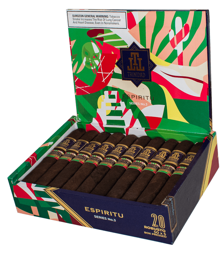 TRINIDAD ESPIRITU SERIES 3 ROBUSTO (50 X 5) BOX OF 20