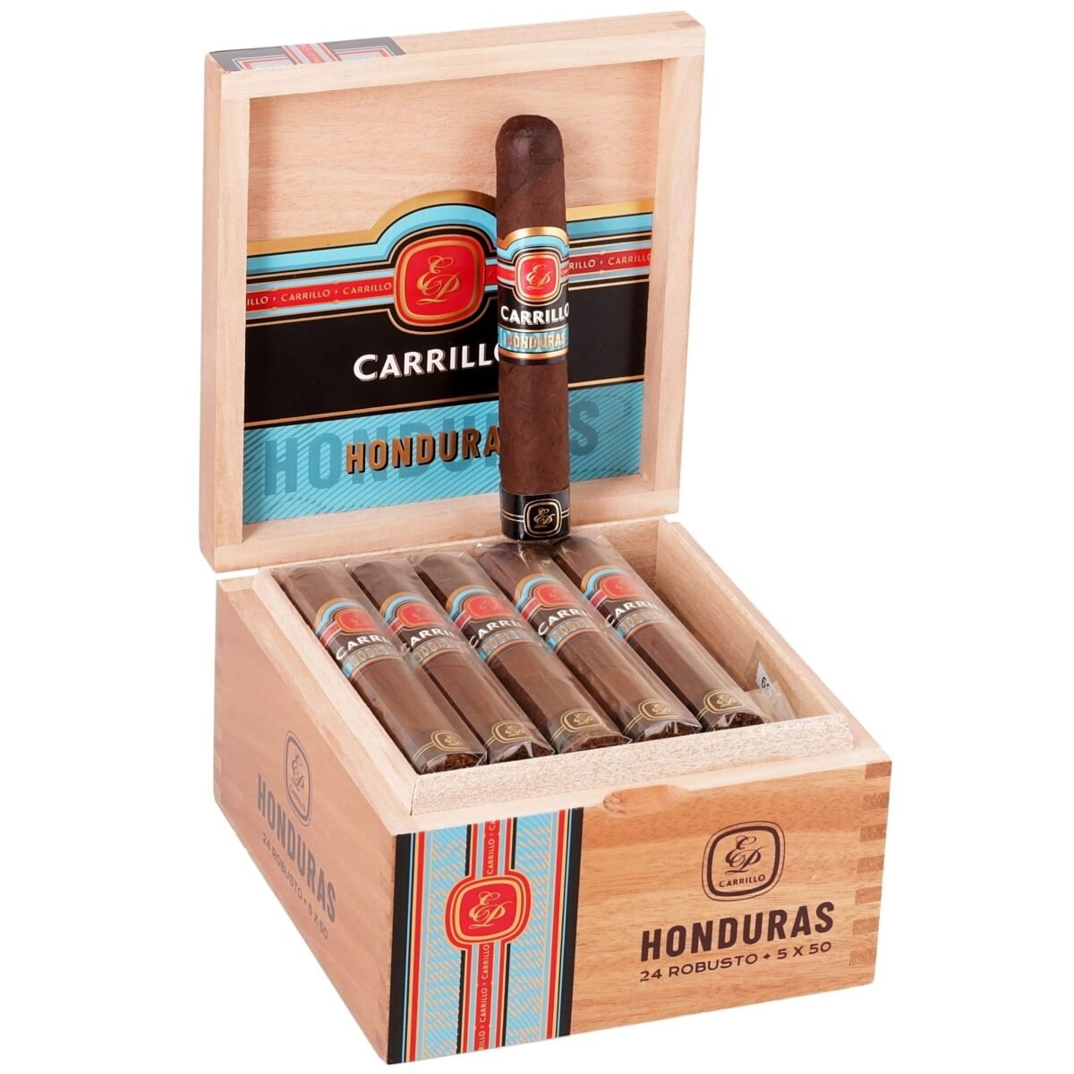 E P CARRILLO HONDURAS ROBUSTO (5X50) BOX OF 24