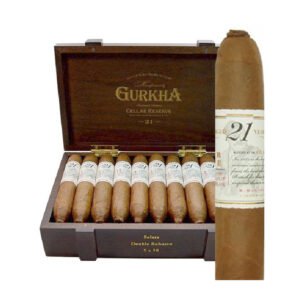 GURKHA CELLAR RESERVE 21YR SOLARA DBL ROBUSTO BOX OF 20