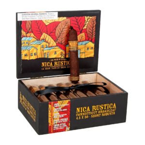 NICA RUSTICA BROADLEAF SHORT ROBUSTO (4.5X50) BOX OF 25