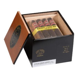 SAINT LUIS REY SERIE G MAD NO. 6 W/CELLO (60 X 6) BOX OF 25