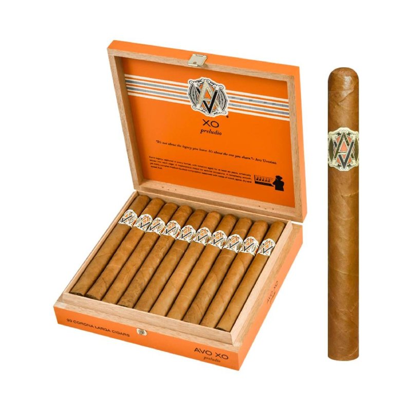 AVO XO PRELUDIO CORONA LARGA BOX OF 20
