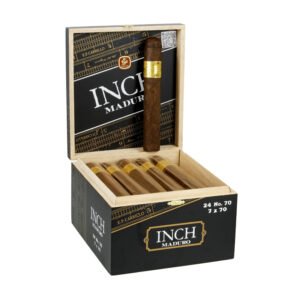 E P CARRILLO INCH MADURO NO. 70 (7X70) BOX OF 24
