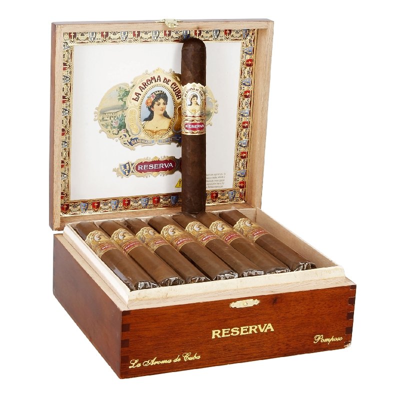 ASHTON LA AROMA DE CUBA RESERVA POMPOSO BOX OF 24