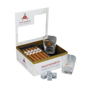 MONTECRISTO WHITE WHISKEY GLASS SAMPLER BOX OF 05