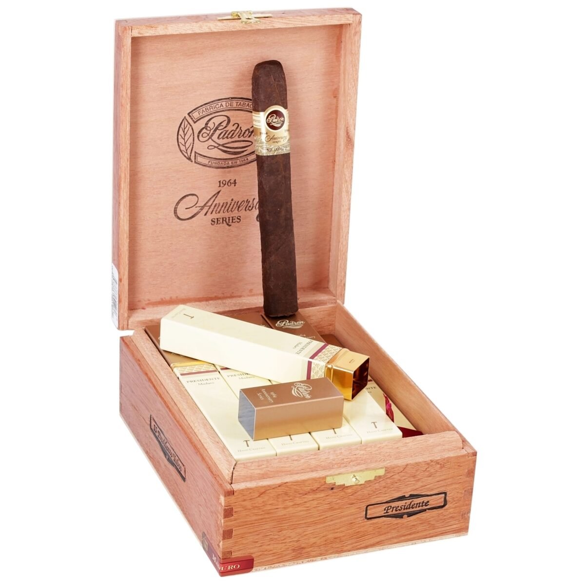PADRON 1964 PRESIDENTE MAD TUBO (50 X 6) BOX OF 15