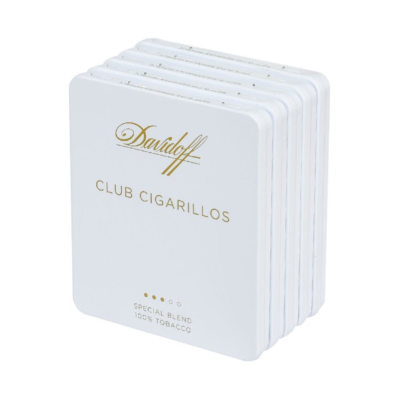 DAVIDOFF CLUB C’LLO UNIT OF 50CT (5 TINS OF 10)