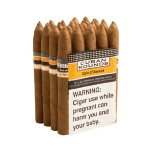 CUBAN ROUNDS TORPEDO CONNECTICUT BDL OF 20