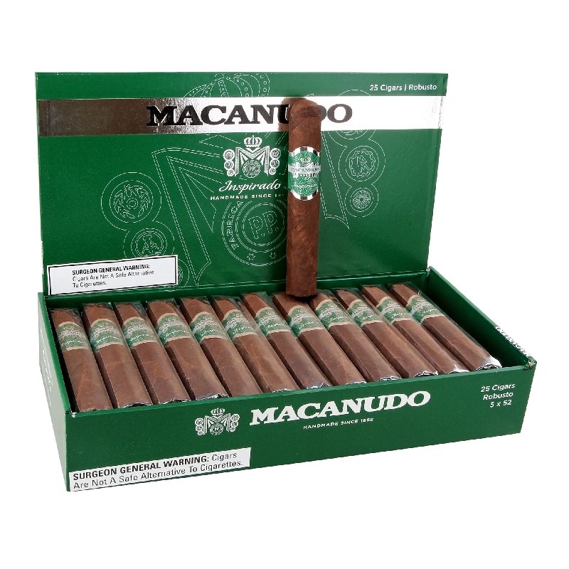 MACANUDO INSPIRADO GREEN ROBUSTO BOX OF 25