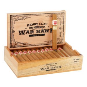 HENRY CLAY WAR HAWK TORO (50 X 6) BOX OF 25