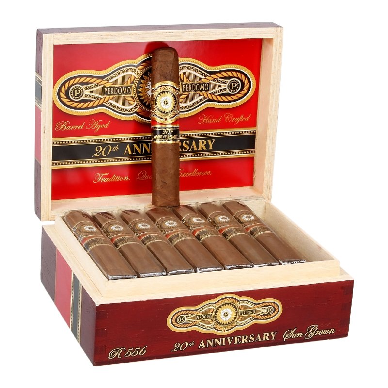 PERDOMO 20TH ANNIVERSARY SG ROBUSTO R556 BOX OF 24