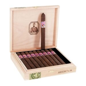 AKSUM MADURO DOBLE CORONA (7X54) BOX OF 10