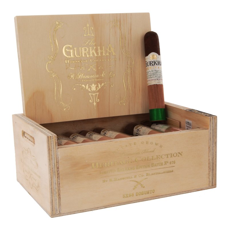 GURKHA HERITAGE COLLECTION NAT ROBUSTO BOX OF 24
