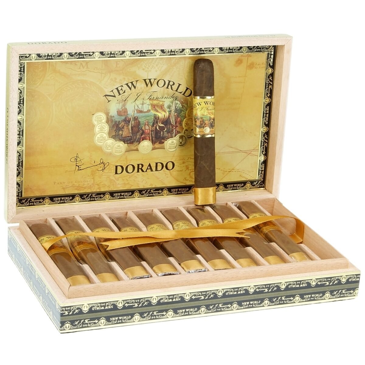NEW WORLD DORADO ROBUSTO (5.5X52) BOX OF 10