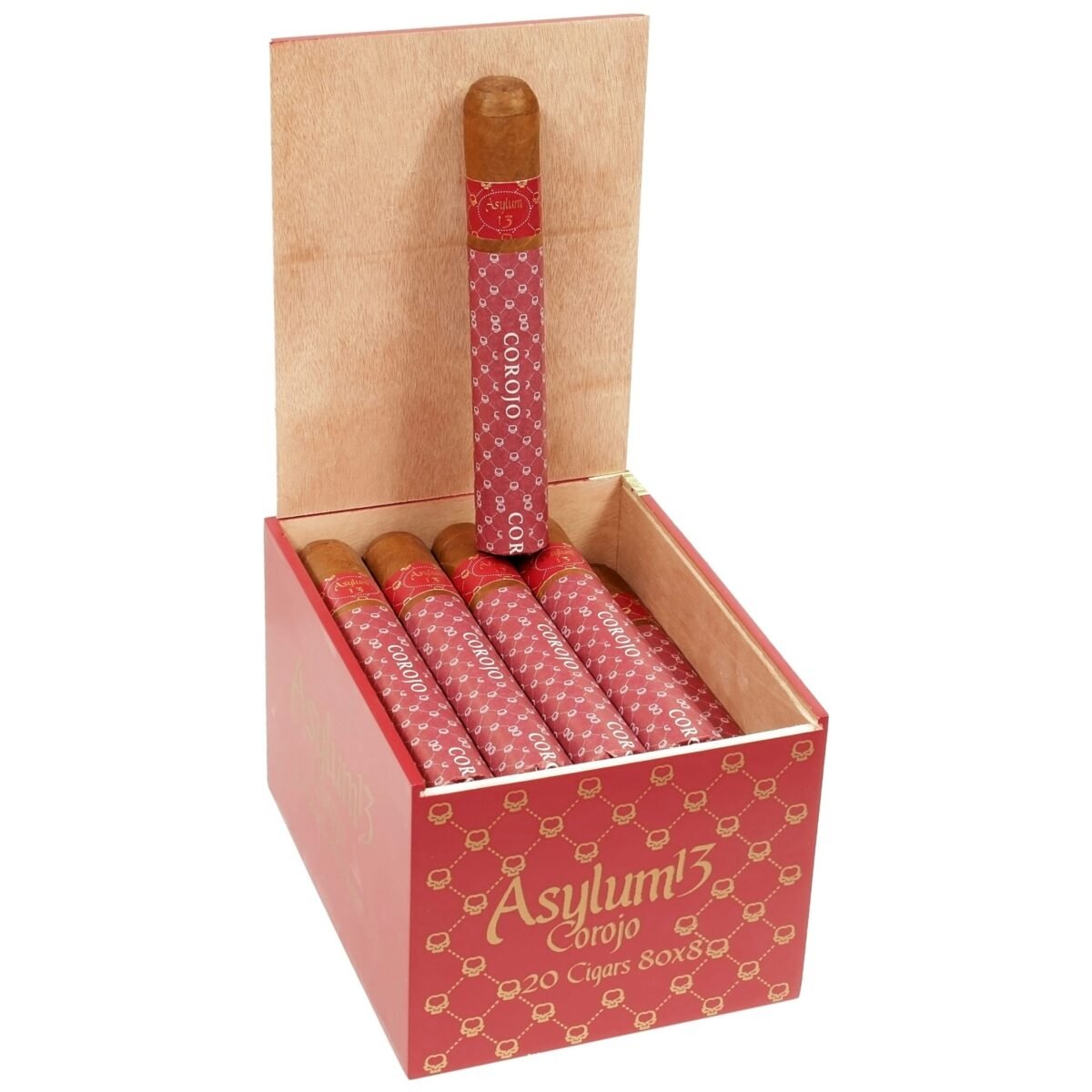 ASYLUM 13 AUTH COROJO (80X8) BOX OF 20