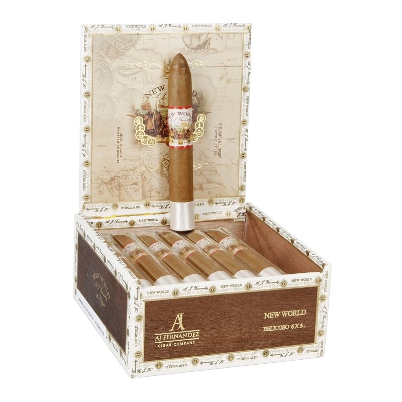 AJ FERNANDEZ NEW WORLD CONNECTICUT BELICOSO (6X54) BOX OF 20