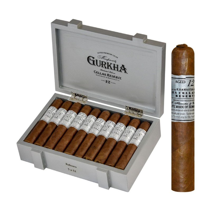 GURKHA CELLAR RESERVE 12YR ROBUSTO BOX OF 20