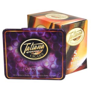 TATIANA MINI TINS GROOVY BLUE UNIT OF 50 (5 TINS OF 10)