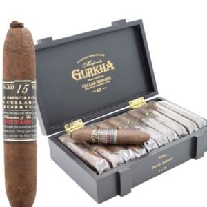 GURKHA 15 YRS CELLAR LIMITADA SOLARA – DBL ROBUSTO MAD BOX OF 20