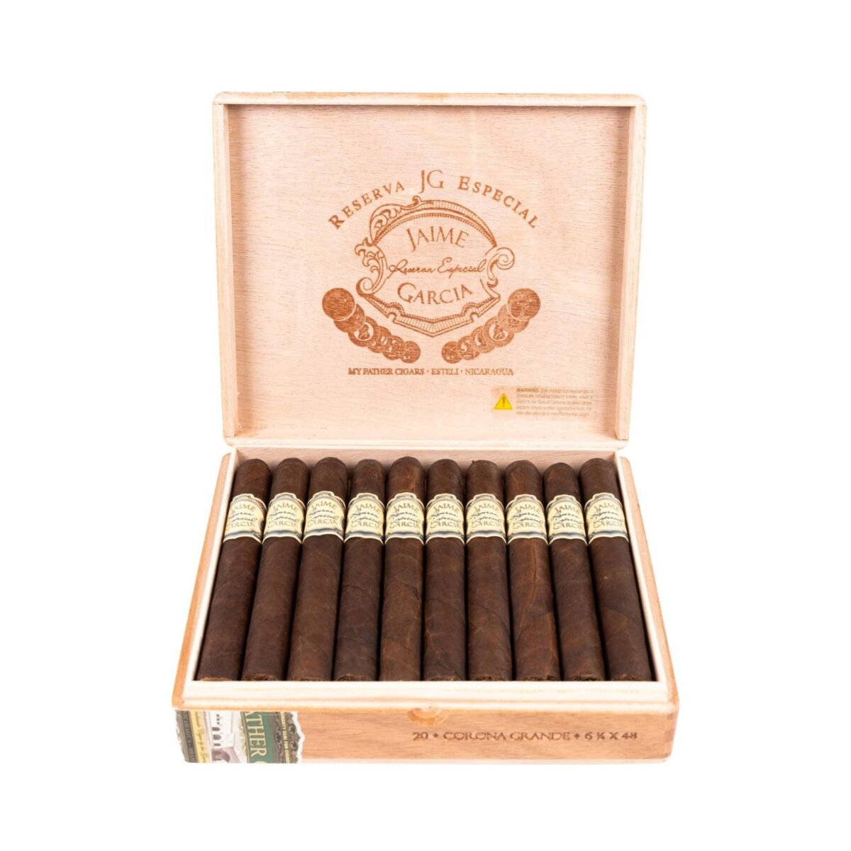 MY FATHER JAIME GARCIA ESPECIAL CORONA GRANDE (6 1/4X48) BOX OF 20
