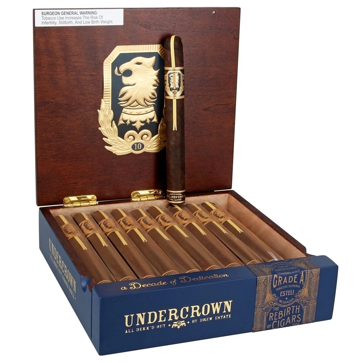 DREW ESTATE UNDERCROWN UC10 CORONA DOBLE BOX OF 20