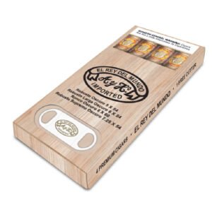 EL REY DEL MUNDO 4PK WITH CUTTER PK OF 4