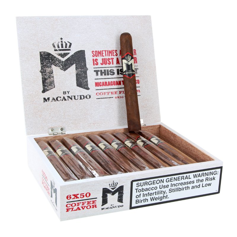 MACANUDO M WHITE TORO (6X50) BOX OF 20