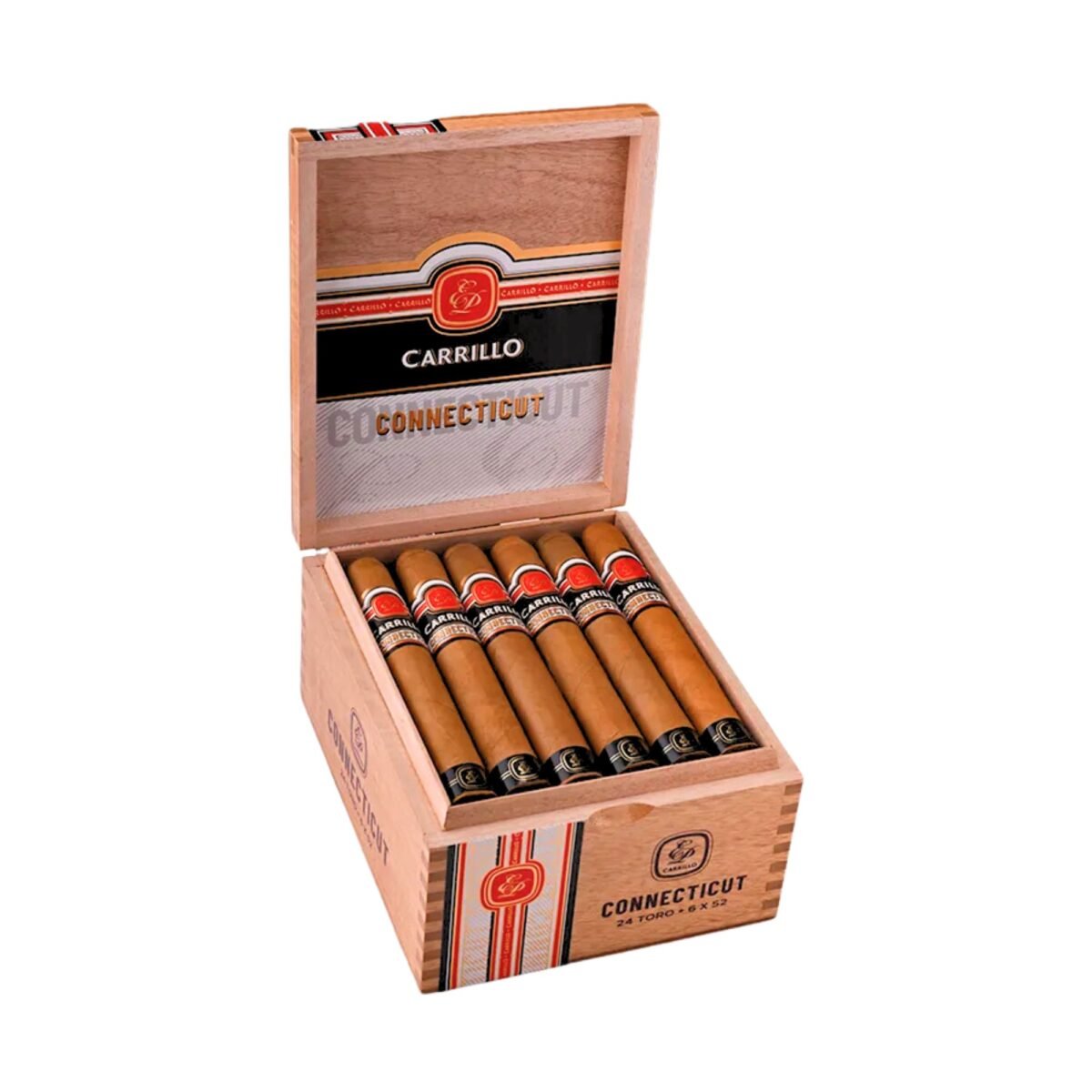 E P CARRILLO CONNECTICUT (6X52) TORO BOX OF 24