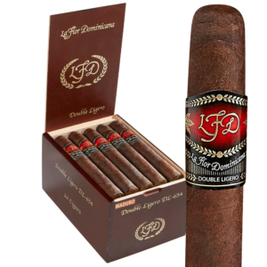 LFD DOUBLE LIGERO 654 MADURO BOX OF 20