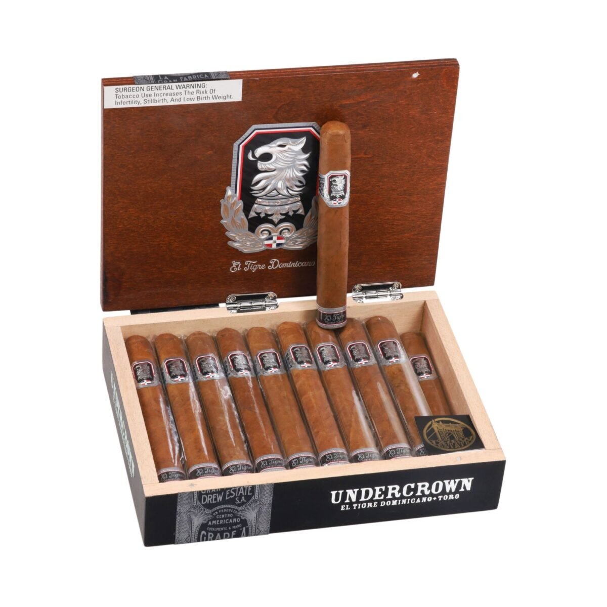 UNDERCROWN EL TIGRE TORO BOX OF 20
