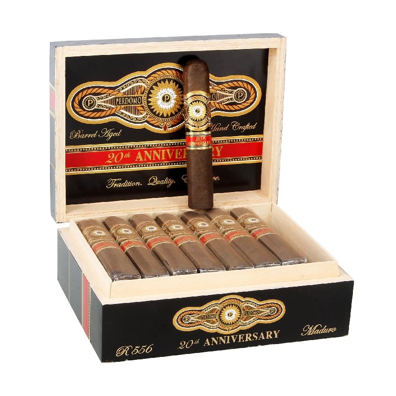 PERDOMO 20TH ANNIVERSARY MADURO ROBUSTO R556 BOX OF 24