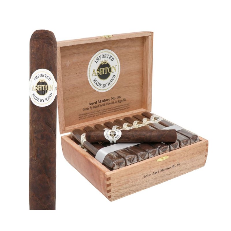 ASHTON AGED MADURO NO.56 BOX OF 25