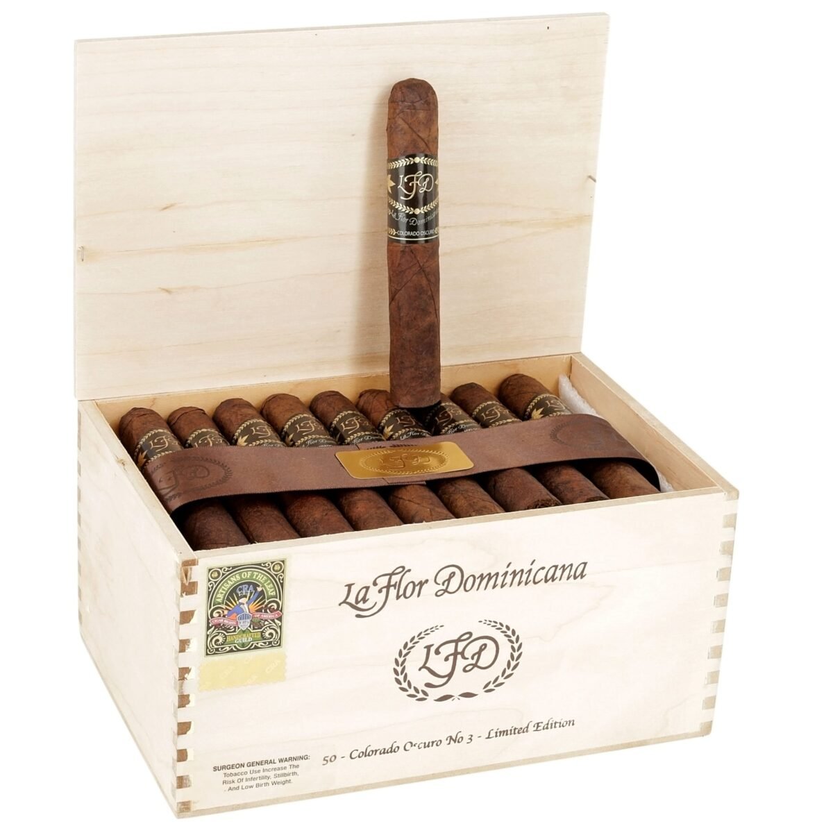 LFD COLORADO OSCURO NO.3 BOX OF 50