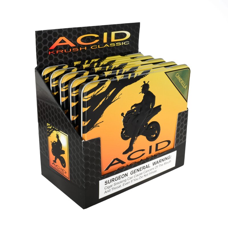 ACID KRUSH GREEN CANDELA 50CT (5 TINS OF 10)