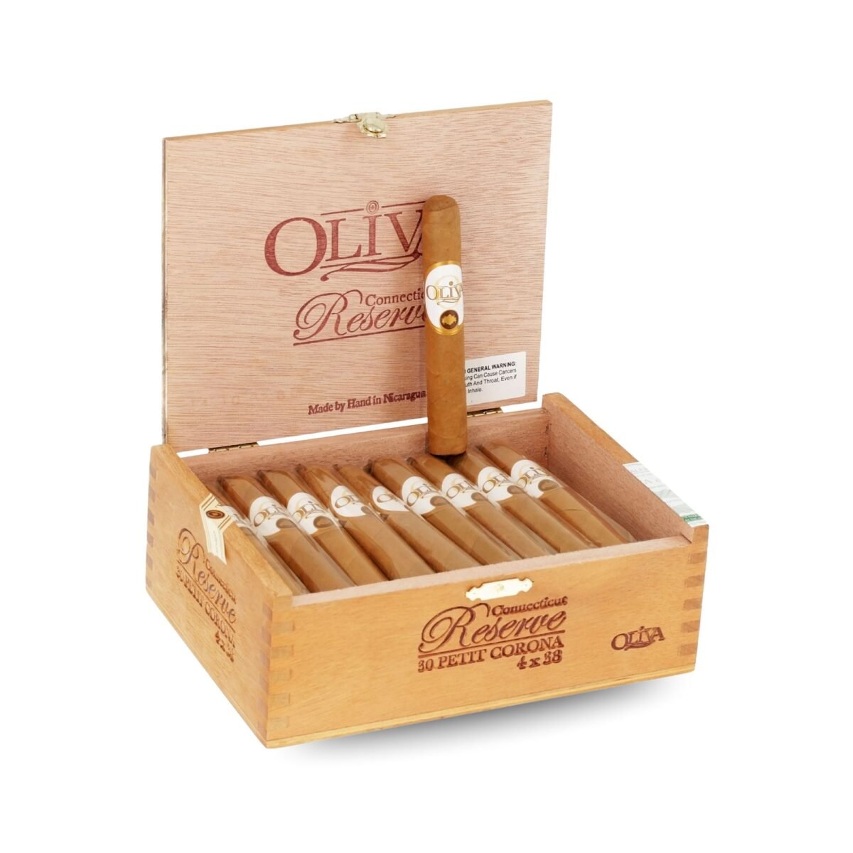 OLIVA WL CT RESERVE PETIT CORONA BOX OF 30