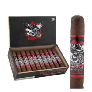 CHILLIN MOOSE BULL MOOSE MAD ROBUSTO GORDO (5X60) BOX OF 20