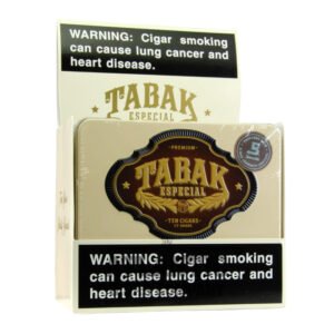 TABAK ESPECIAL CAFECITA DULCE 50 CT (5 TINS OF 10)