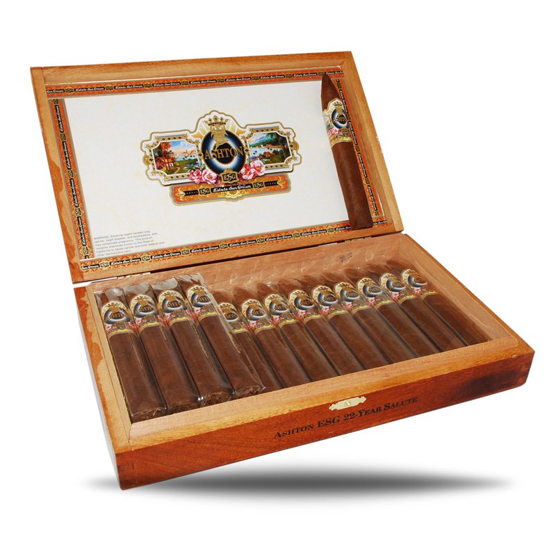 ASHTON ESG 22 YEAR SALUTE BOX OF 25