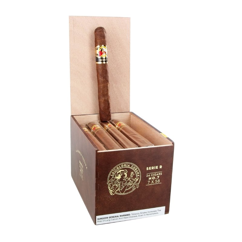 LA GLORIA CUBANA SERIE R NO. 7 NATURAL BOX OF 24