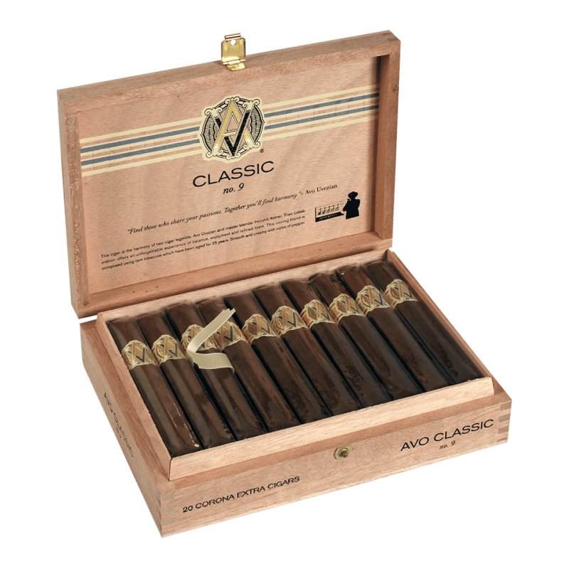 AVO CLASSIC NO. 9 CORONA EXTRA BOX OF 20