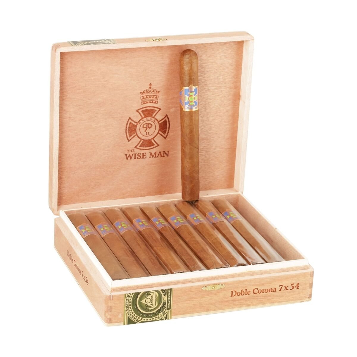 THE WISE MAN COROJO DOBLE CORONA (7X54) BOX OF 20