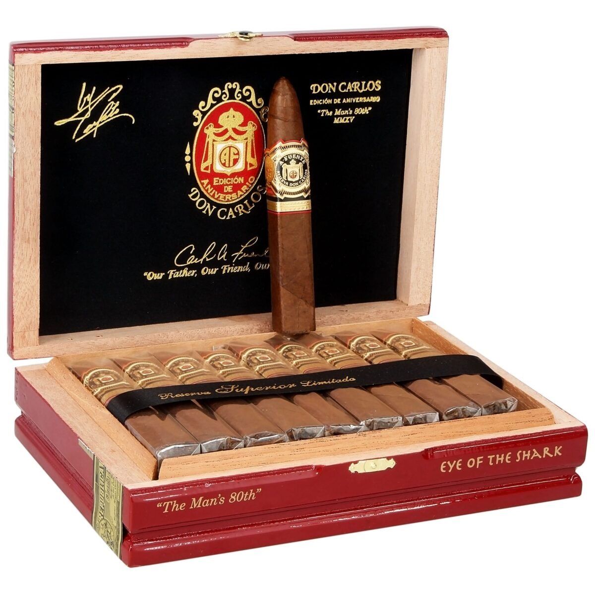 ARTURO FUENTE DON CARLOS EYE OF THE SHARK BOX OF 20