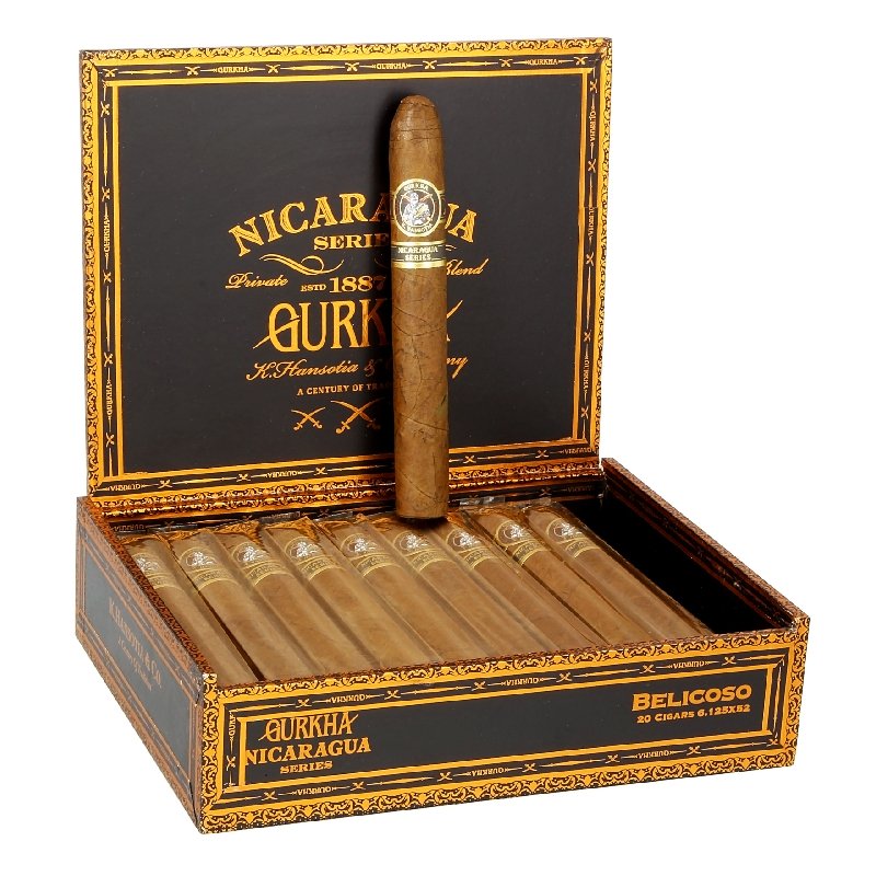 GURKHA NICA SERIES BELICOSO BOX OF 20
